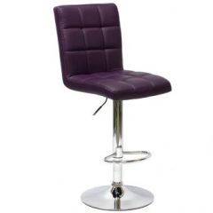 Барный стул Barneo N-48 Kruger фиолетовый в Еманжелинске - emanzhelinsk.mebel24.online | фото