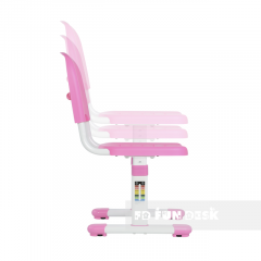 Комплект парта + стул трансформеры Cantare Pink в Еманжелинске - emanzhelinsk.mebel24.online | фото 7