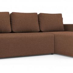 Диван угловой Алиса 3 Bahama HAZEL - Teos Dark Brown в Еманжелинске - emanzhelinsk.mebel24.online | фото