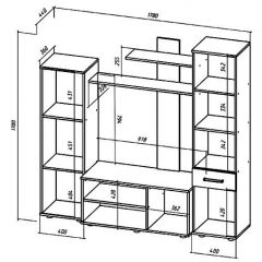 ИБИЦА Гостиная (ЯШС/ЯШТ) в Еманжелинске - emanzhelinsk.mebel24.online | фото 2