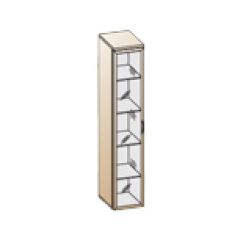 Гостиная Карина Композиция 3 (Снежный ясень) в Еманжелинске - emanzhelinsk.mebel24.online | фото 3