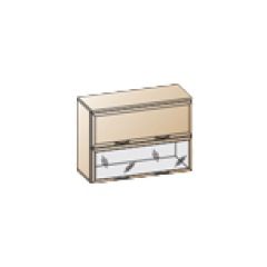 Гостиная Карина Композиция 3 (Снежный ясень) в Еманжелинске - emanzhelinsk.mebel24.online | фото 4