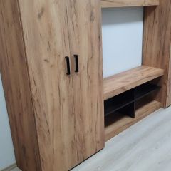 Гостиная Оскар 4 (Дуб золотой/Венге) в Еманжелинске - emanzhelinsk.mebel24.online | фото 4