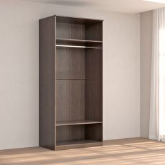 Кэт-4 Шкаф 2-х ств (2 дв зерк) (МДФ Венге) в Еманжелинске - emanzhelinsk.mebel24.online | фото 2