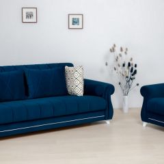 Комплект Роуз ТД 410 диван-кровать + кресло + комплект подушек в Еманжелинске - emanzhelinsk.mebel24.online | фото