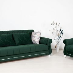 Комплект Роуз ТД 411 диван-кровать + кресло + комплект подушек в Еманжелинске - emanzhelinsk.mebel24.online | фото