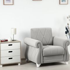 Комплект Роуз ТД 414 диван-кровать + кресло + комплект подушек в Еманжелинске - emanzhelinsk.mebel24.online | фото 2
