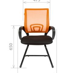 Кресло для оператора CHAIRMAN 696 V (ткань TW-11/сетка TW-04) в Еманжелинске - emanzhelinsk.mebel24.online | фото 5