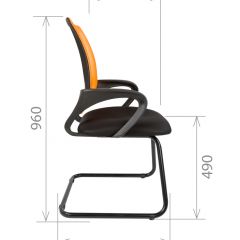 Кресло для оператора CHAIRMAN 696 V (ткань TW-11/сетка TW-05) в Еманжелинске - emanzhelinsk.mebel24.online | фото 6