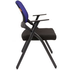 Кресло для посетителей CHAIRMAN NEXX (ткань стандарт черный/сетка DW-61) в Еманжелинске - emanzhelinsk.mebel24.online | фото 3