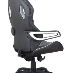 Кресло компьютерное BRABIX "Techno Pro GM-003" (черное/серое, вставки серые) 531814 в Еманжелинске - emanzhelinsk.mebel24.online | фото 4
