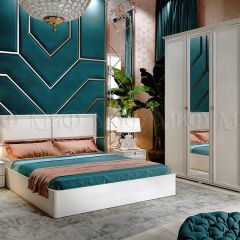 ПРЕСТИЖ-2 Кровать 1,4 м с ПМ (Сандал светлый) в Еманжелинске - emanzhelinsk.mebel24.online | фото
