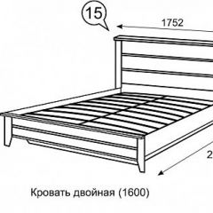 Кровать 1600 с ПМ София 15 в Еманжелинске - emanzhelinsk.mebel24.online | фото 3