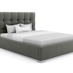 Кровать Асти интерьерная +основание (200х200) в Еманжелинске - emanzhelinsk.mebel24.online | фото 8