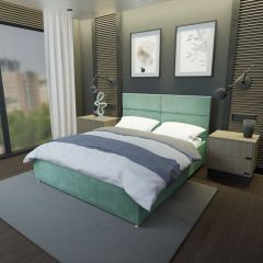 Кровать Аврора с ортопедической решеткой (1600) в Еманжелинске - emanzhelinsk.mebel24.online | фото