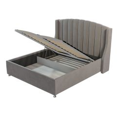 Кровать Доминика Решетка+ПМ (1400) *БЕЗ ДНА в Еманжелинске - emanzhelinsk.mebel24.online | фото 2