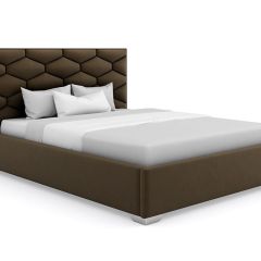 Кровать Коралл интерьерная +основание (120х200) в Еманжелинске - emanzhelinsk.mebel24.online | фото 8