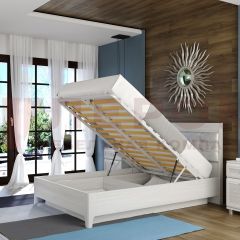 Кровать КР-1072 с мягким изголовьем в Еманжелинске - emanzhelinsk.mebel24.online | фото 5