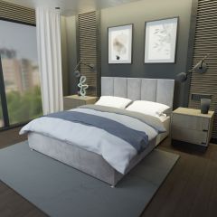 Кровать Мерида Решетка+ПМ+Дно (1600) в Еманжелинске - emanzhelinsk.mebel24.online | фото