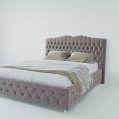 Кровать Нягань с ПМ 900 (велюр темно-серый) в Еманжелинске - emanzhelinsk.mebel24.online | фото 2