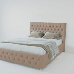 Кровать Версаль 800 без основания (велюр серый) в Еманжелинске - emanzhelinsk.mebel24.online | фото