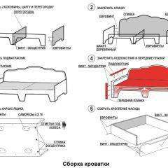 Кровать Фея 1600 с двумя ящиками в Еманжелинске - emanzhelinsk.mebel24.online | фото 21