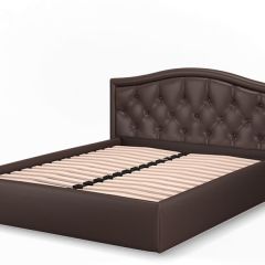 Кровать Стелла 1600*2000 NEO 08 (коричневый) в Еманжелинске - emanzhelinsk.mebel24.online | фото 3