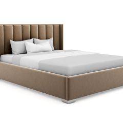 Кровать Терра Люкс 2 интерьерная +основание (140х200) в Еманжелинске - emanzhelinsk.mebel24.online | фото 6