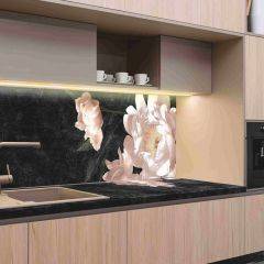 Кухонный фартук со столешницей (А-05) в едином стиле (3050 мм) в Еманжелинске - emanzhelinsk.mebel24.online | фото