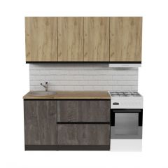 Кухонный гарнитур Адажио макси 1800 мм в Еманжелинске - emanzhelinsk.mebel24.online | фото 3