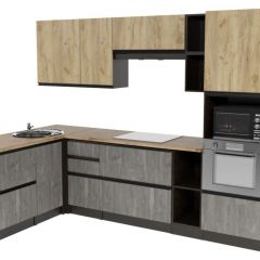 Кухонный гарнитур Адажио мега прайм 1500 х 2700 мм в Еманжелинске - emanzhelinsk.mebel24.online | фото 3