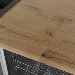 Кухонный гарнитур Адажио мега прайм 1500 х 2700 мм в Еманжелинске - emanzhelinsk.mebel24.online | фото 9