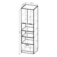 Кухонный гарнитур Адажио мега прайм 1500 х 2700 мм в Еманжелинске - emanzhelinsk.mebel24.online | фото 11