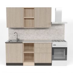 Кухонный гарнитур Надежда стандарт 5 1600 мм в Еманжелинске - emanzhelinsk.mebel24.online | фото 3