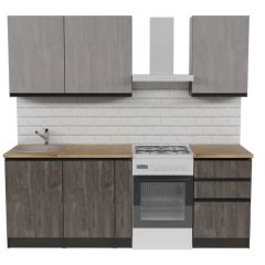 Кухонный гарнитур Симфония стандарт 1600 мм в Еманжелинске - emanzhelinsk.mebel24.online | фото 3