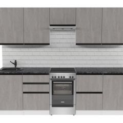 Кухонный гарнитур Сюита мега 2500 мм в Еманжелинске - emanzhelinsk.mebel24.online | фото 3