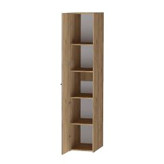 Квадро П-1 Пенал 1дв (ЛДСП дуб крафт золотой) в Еманжелинске - emanzhelinsk.mebel24.online | фото 2