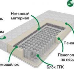 Матрас Лелия Хлопок (h190) серия Калверо в Еманжелинске - emanzhelinsk.mebel24.online | фото