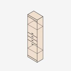 НИКА Н21 Шкаф МЦН в Еманжелинске - emanzhelinsk.mebel24.online | фото 2