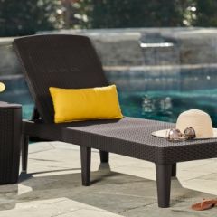 Шезлонг Джайпур (Jaipur Sun lounger) виски-коричневый в Еманжелинске - emanzhelinsk.mebel24.online | фото 3