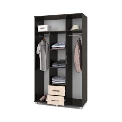 ЕВА Шкаф 3-х дверный Е34 в Еманжелинске - emanzhelinsk.mebel24.online | фото 4