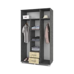 ЕВА Шкаф 3-х дверный Е34 в Еманжелинске - emanzhelinsk.mebel24.online | фото 8