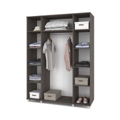 ЕВА Шкаф 4-х дверный Е40 в Еманжелинске - emanzhelinsk.mebel24.online | фото 2