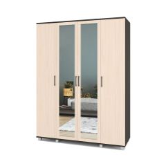 ЕВА Шкаф 4-х дверный Е41 в Еманжелинске - emanzhelinsk.mebel24.online | фото 3