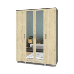 ЕВА Шкаф 4-х дверный Е41 в Еманжелинске - emanzhelinsk.mebel24.online | фото 7