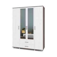ЕВА Шкаф 4-х дверный Е43 в Еманжелинске - emanzhelinsk.mebel24.online | фото