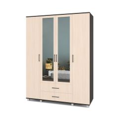 ЕВА Шкаф 4-х дверный Е43 в Еманжелинске - emanzhelinsk.mebel24.online | фото 3