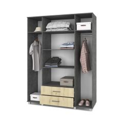 ЕВА Шкаф 4-х дверный Е43 в Еманжелинске - emanzhelinsk.mebel24.online | фото 8