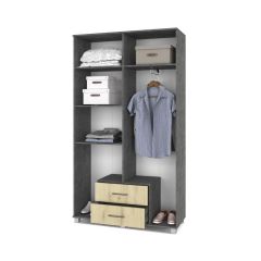 КАРИНА Шкаф 4-х дверный К43 в Еманжелинске - emanzhelinsk.mebel24.online | фото 8