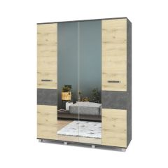 ВИОРА Шкаф 4-х дверный В41 в Еманжелинске - emanzhelinsk.mebel24.online | фото 5